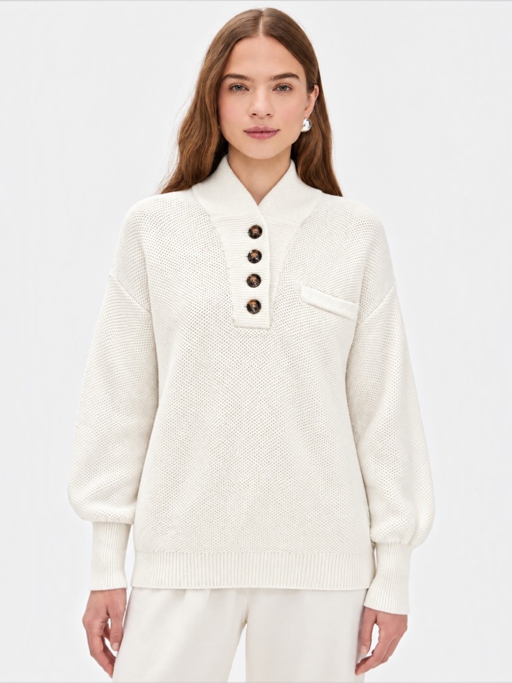 Lunya Cotton Silk Knit
Sweater